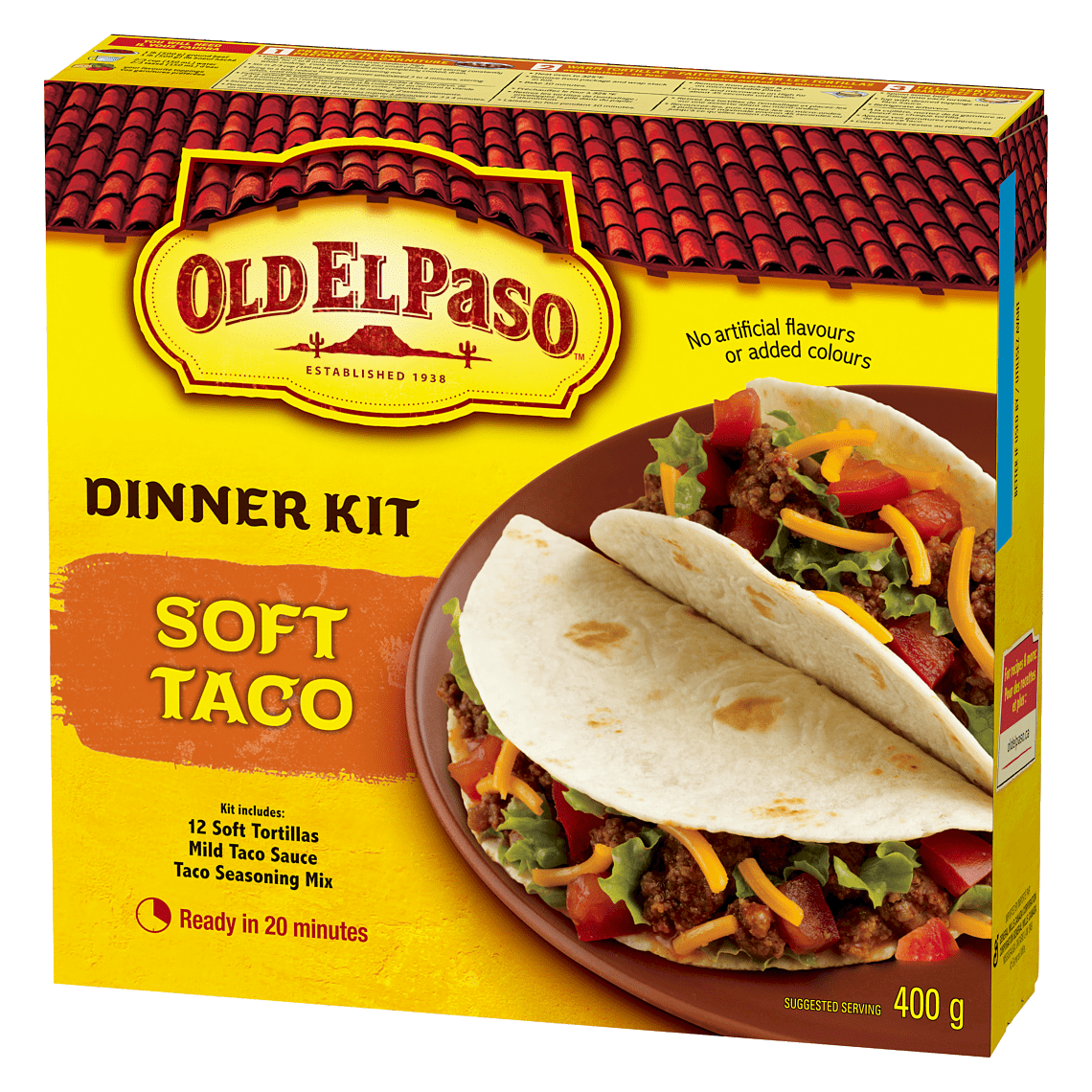Soft Taco Dinner Kit And Irresistible Taste Old El Paso 6884